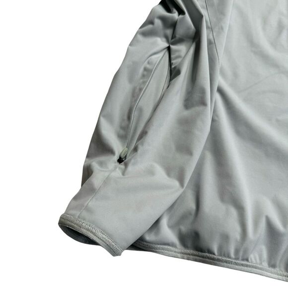 Slazenger Golf Men’s Tech Bomber Jacket Grey Hi Rise 1/2 Zip Sz XXL NWT - Picture 3 of 14